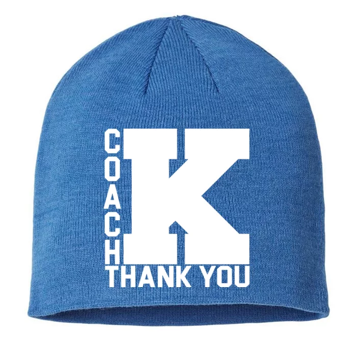 Coach K Thank You 8 1/2in Sustainable Knit Beanie