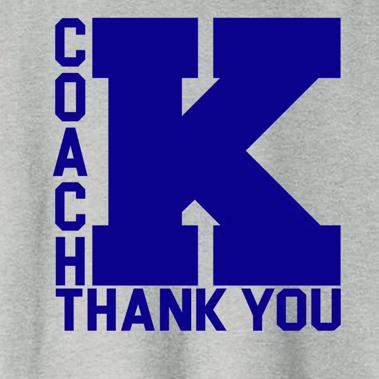 Coach K Thank You Women's Crop Top Tee