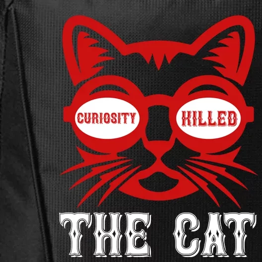 Curiosity Killed The Cat City Backpack