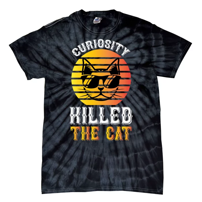 Curiosity Killed The Cat Tie-Dye T-Shirt