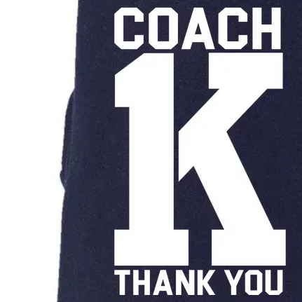 Coach K Thank You College Doggie 3-End Fleece Hoodie