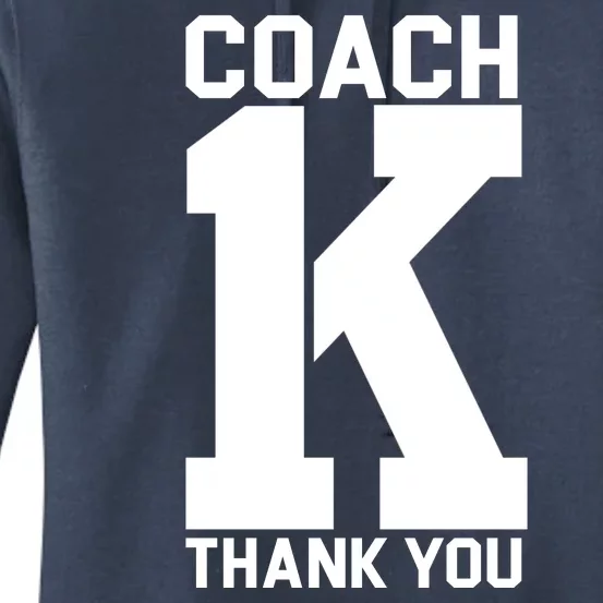 Coach K Thank You College Women's Pullover Hoodie