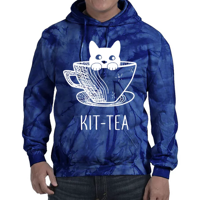 Cat Kit Tea Tie Dye Hoodie