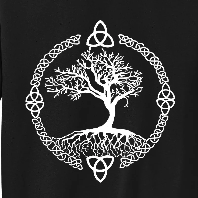 Celtic Knot Tree of Life Yggdrasill Tall Sweatshirt