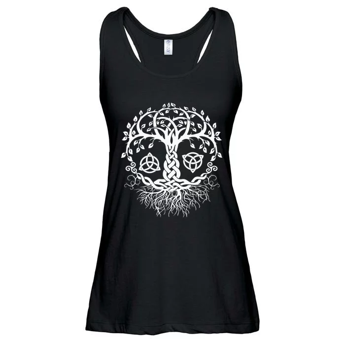 CELTIC KNOT TREE OF LIFE TREE OF LIFE VIKING Ladies Essential Flowy Tank