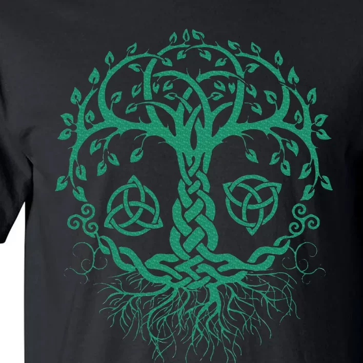 Celtic Knot Tree Of Life  Tree Of Life Viking Tall T-Shirt