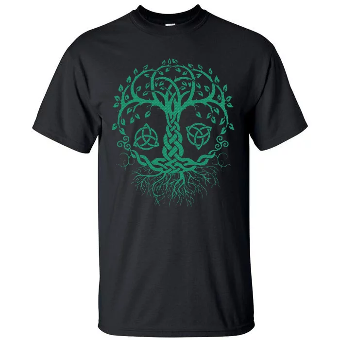 Celtic Knot Tree Of Life  Tree Of Life Viking Tall T-Shirt