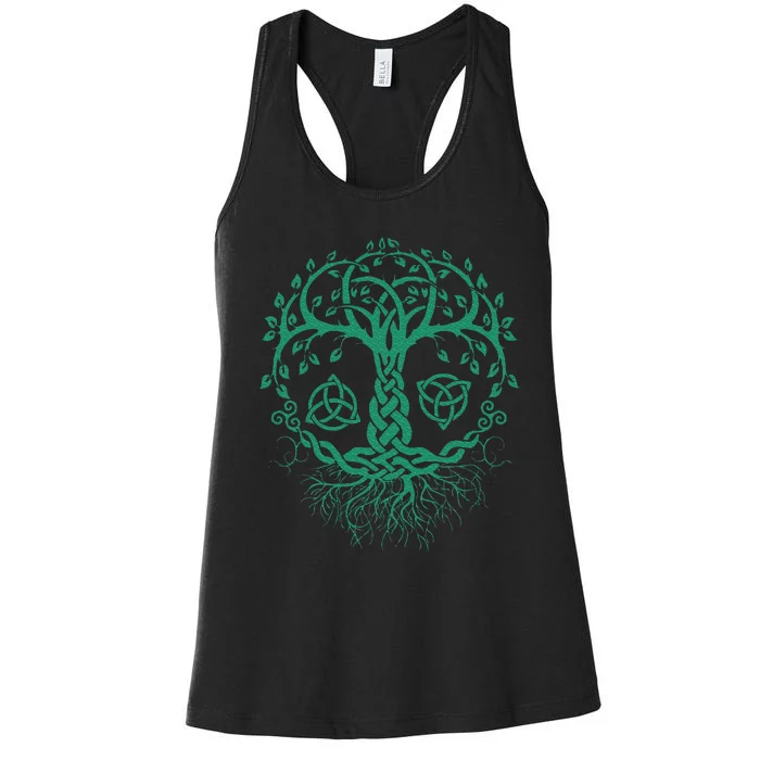 Celtic Knot Tree Of Life  Tree Of Life Viking Women's Racerback Tank