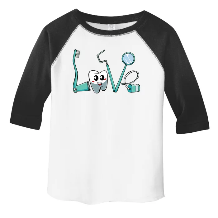 Cute Kawaii Teeth Dentist Dental Hygienist Orthodontics Gift Toddler Fine Jersey T-Shirt