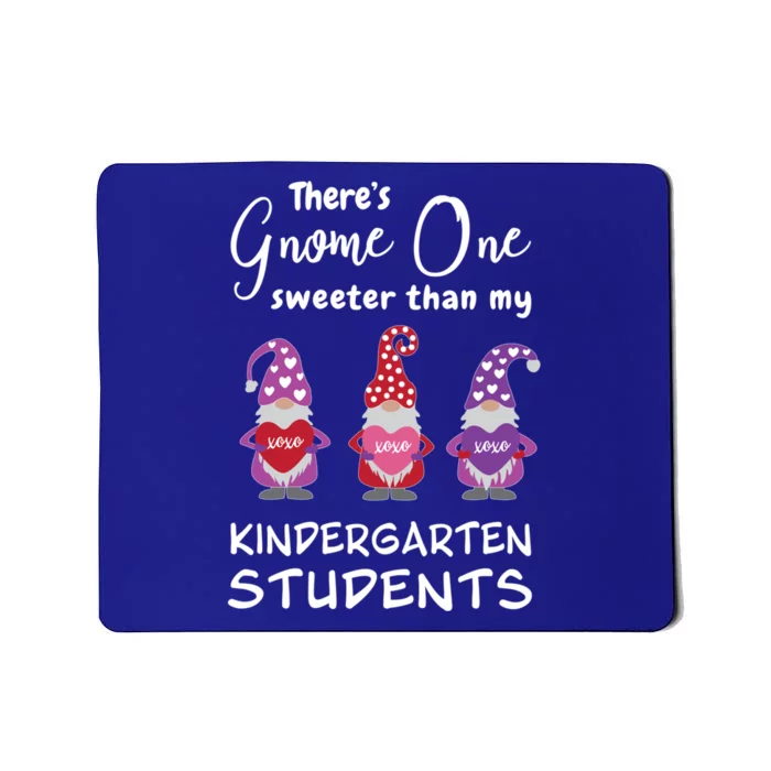 Cute Kindergarten Teacher ValentineS Day Gnomes Cute Gift Mousepad