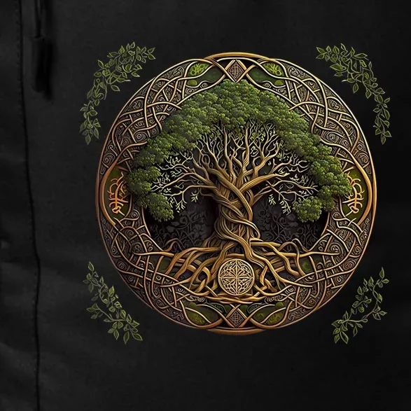 Celtic Knotwork Tree Daily Commute Backpack