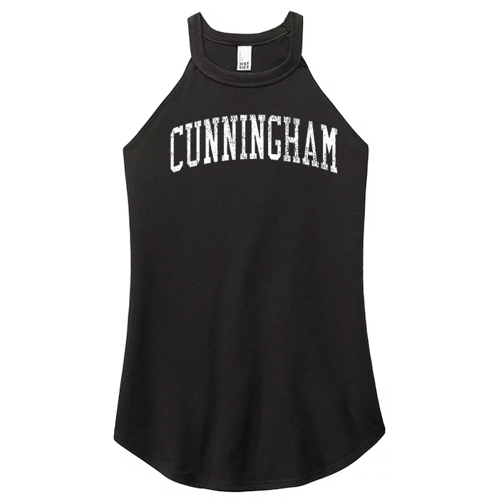 Cunningham Ky Vintage Athletic Sports Js02 Women’s Perfect Tri Rocker Tank