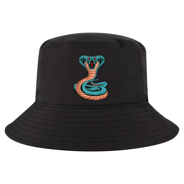 Cobra King Venomous Snake Poisonous Reptile Lover Cool Comfort Performance Bucket Hat