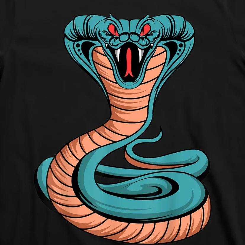 Cobra King Venomous Snake Poisonous Reptile Lover T-Shirt