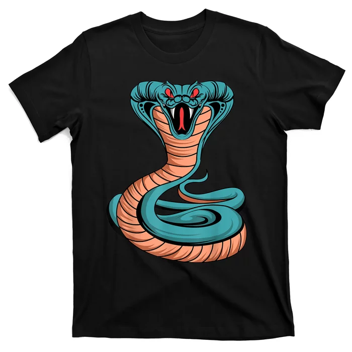 Cobra King Venomous Snake Poisonous Reptile Lover T-Shirt