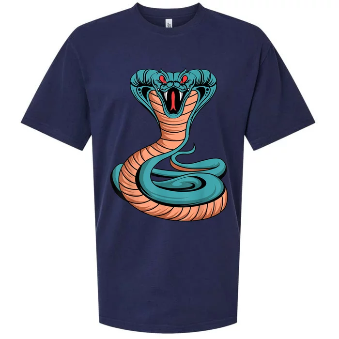 Cobra King Venomous Snake Poisonous Reptile Lover Sueded Cloud Jersey T-Shirt