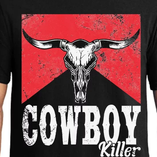 Cow Killer Western Cow Cow Killers Bull Horn Pajama Set