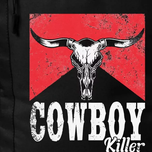 Cowboy Killer Western Cowgirl Cowboy Killers Bull Horn Daily Commute Backpack