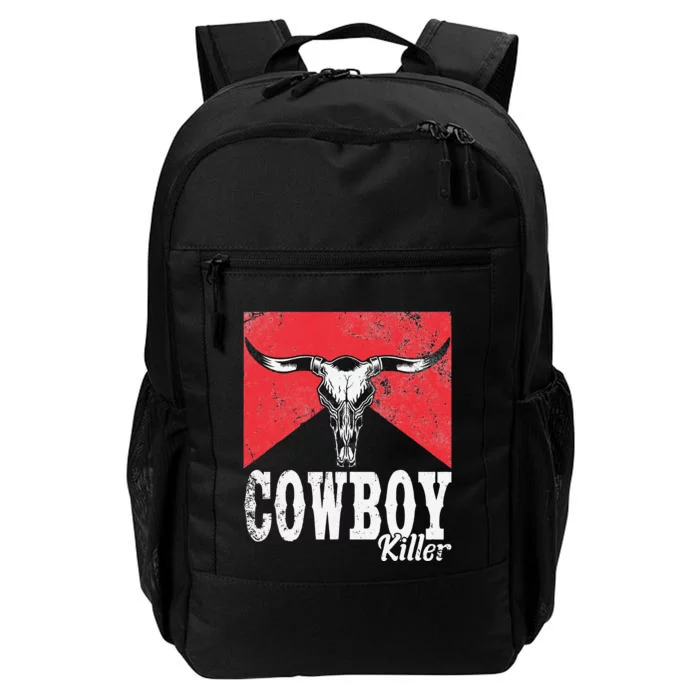 Cowboy Killer Western Cowgirl Cowboy Killers Bull Horn Daily Commute Backpack