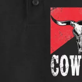 Cowboy Killer Western Cowgirl Cowboy Killers Bull Horn Dry Zone Grid Performance Polo