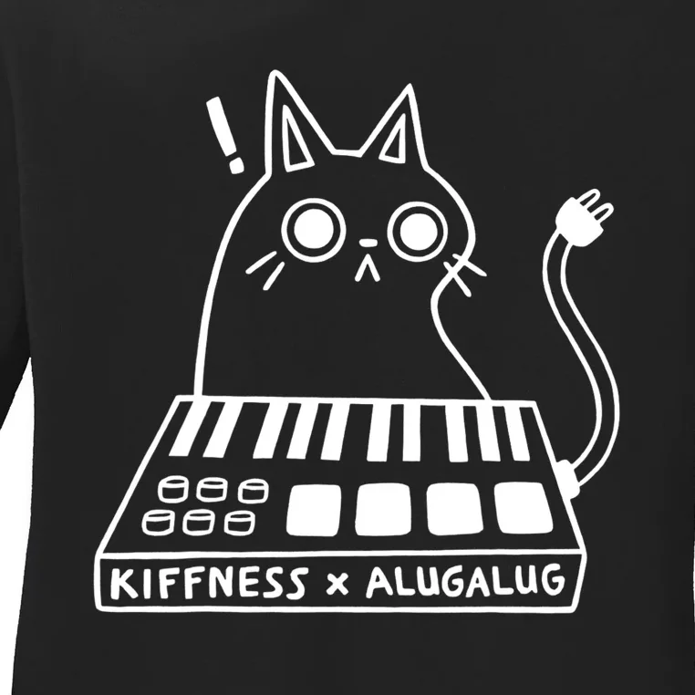 Cat Kiffness X Alugalug Ladies Long Sleeve Shirt