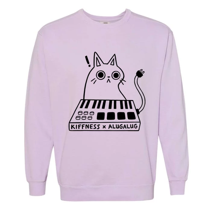 Cat Kiffness X Alugalug Garment-Dyed Sweatshirt