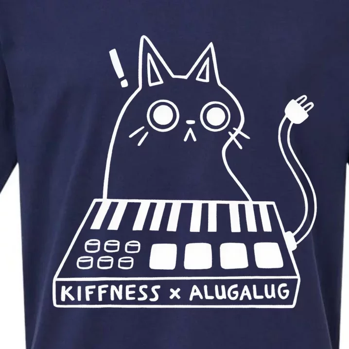 Cat Kiffness X Alugalug Sueded Cloud Jersey T-Shirt