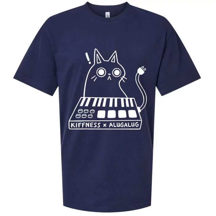 Cat Kiffness X Alugalug Sueded Cloud Jersey T-Shirt