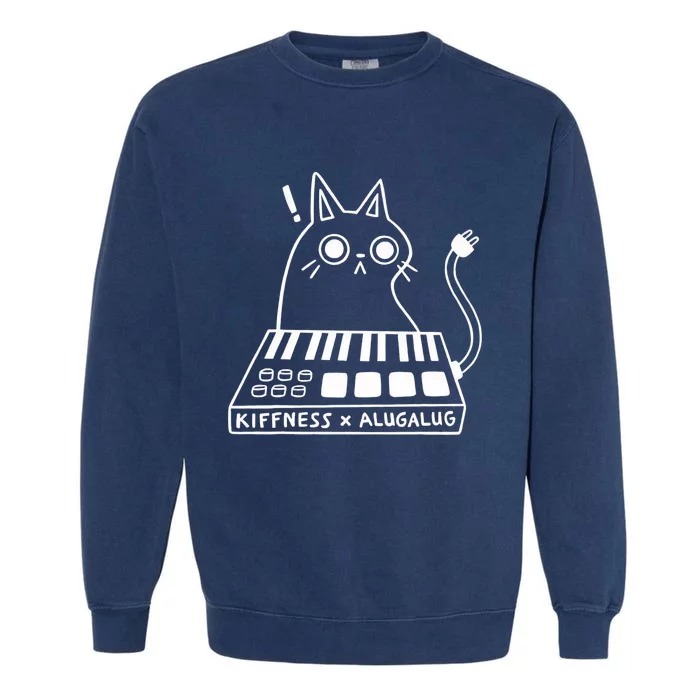 Cat Kiffness X Alugalug Garment-Dyed Sweatshirt