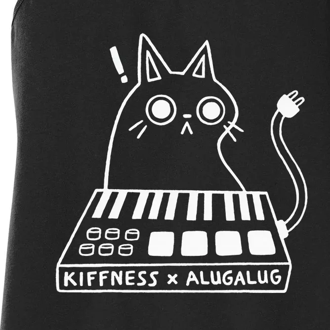 Cat Kiffness X Alugalug Women's Racerback Tank