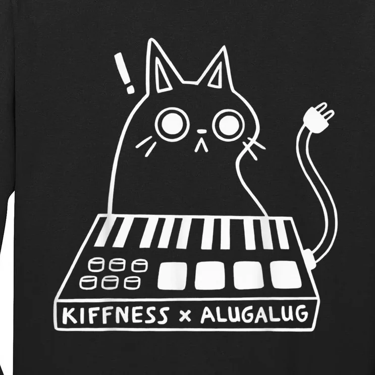 Cat Kiffness X Alugalug Funny Cat For Cat Lover Tall Long Sleeve T-Shirt