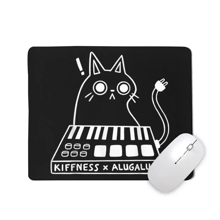 Cat Kiffness X Alugalug Funny Cat For Cat Lover Mousepad