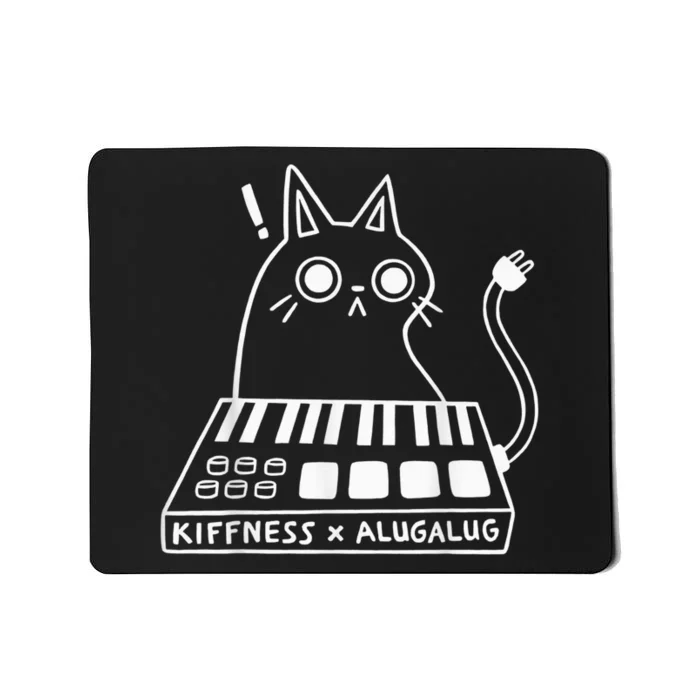 Cat Kiffness X Alugalug Funny Cat For Cat Lover Mousepad