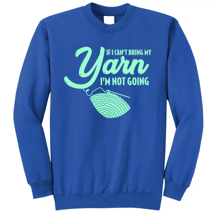 Crocheting Knitting Yarn Gift Sweatshirt