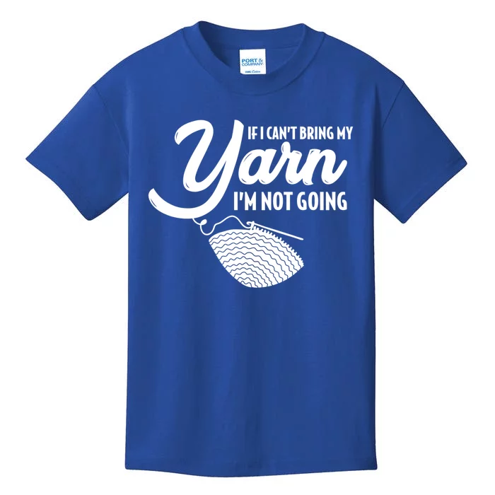 Crocheting Knitting Yarn Gift Kids T-Shirt