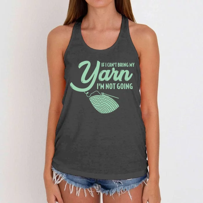 Crocheting Knitting Yarn Women's Knotted Racerback Tank