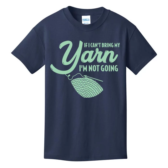 Crocheting Knitting Yarn Kids T-Shirt