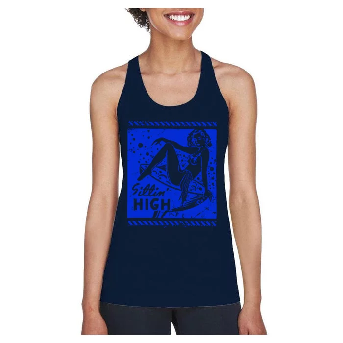 Cocktail Lounge 1950s Women's Racerback Tank