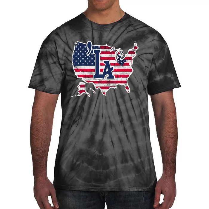 Comma La 2024 President Kamala Harris Tie-Dye T-Shirt