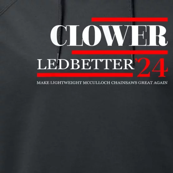 Clower Ledbetter 2024 Make Great Again Performance Fleece Hoodie