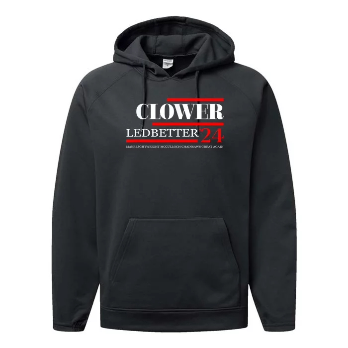 Clower Ledbetter 2024 Make Great Again Performance Fleece Hoodie