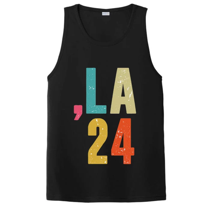 Comma La 24 Kamala 2024 Fun Retro Style Performance Tank