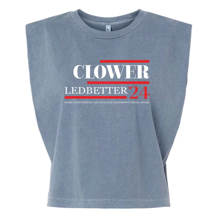 Clower Ledbetter 2024 Make Great Again Garment-Dyed Women's Muscle Tee