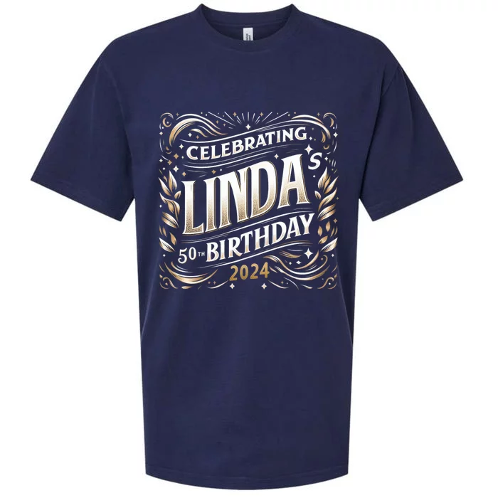 Celebrating LindaS 50th Birthday 2024 Sueded Cloud Jersey T-Shirt