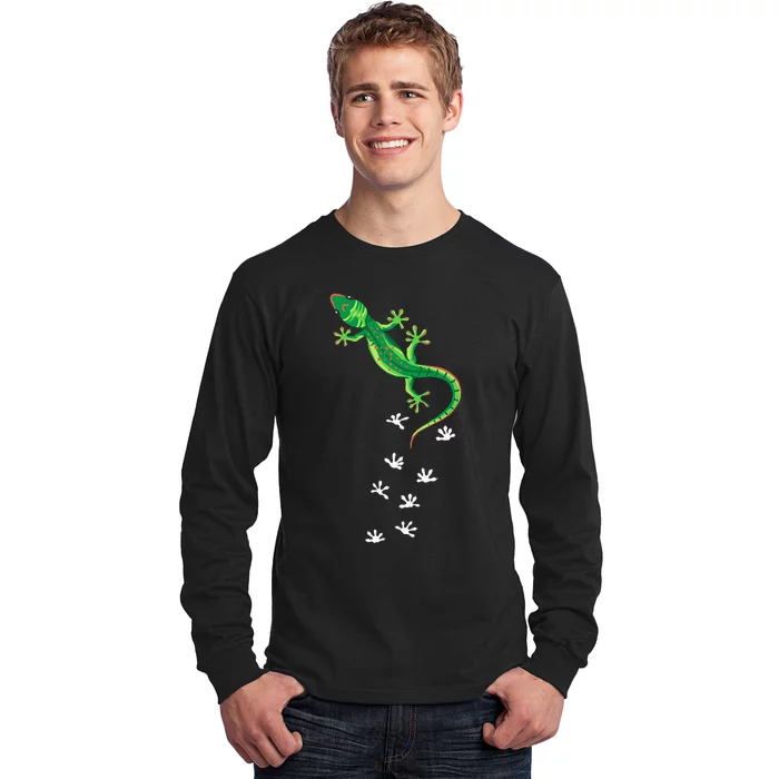 Cool Lizard Art Men Women Herpetology Reptile Lizard Lover Long Sleeve Shirt