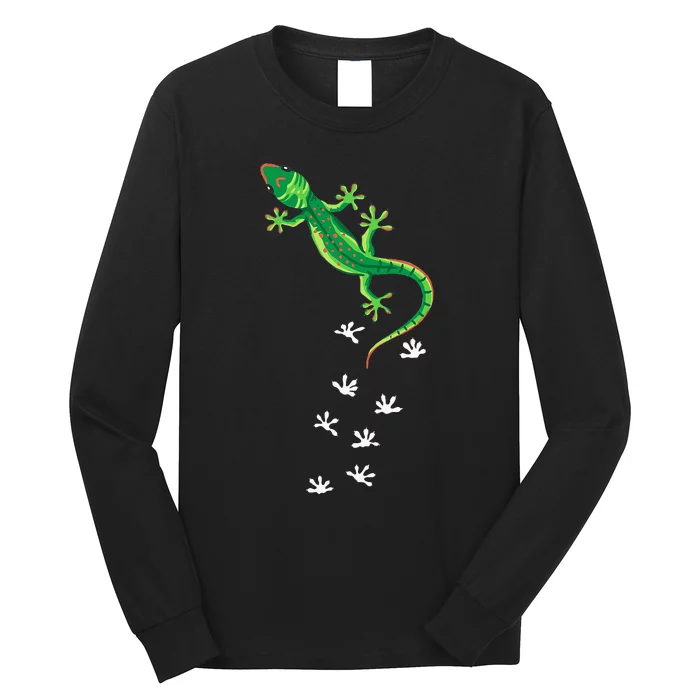 Cool Lizard Art Men Women Herpetology Reptile Lizard Lover Long Sleeve Shirt