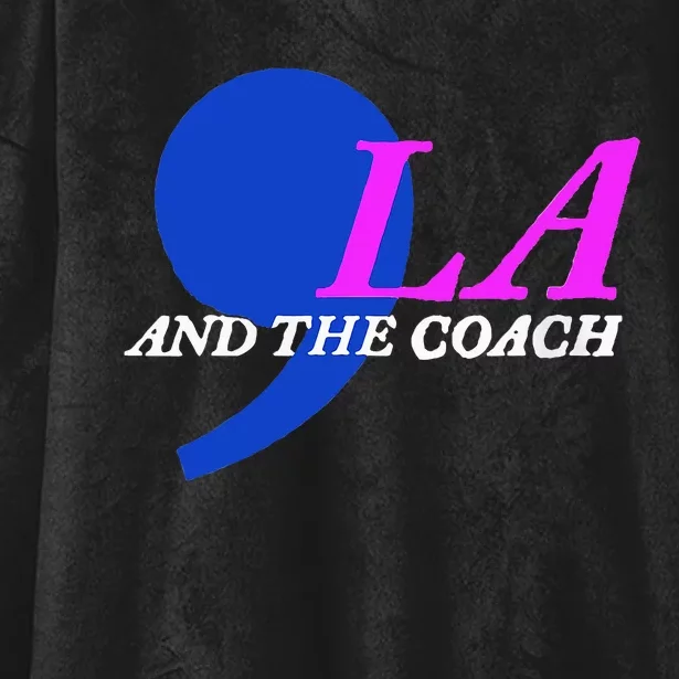 Comma La And The Coach Commala & The Coach Comma La Coach Hooded Wearable Blanket