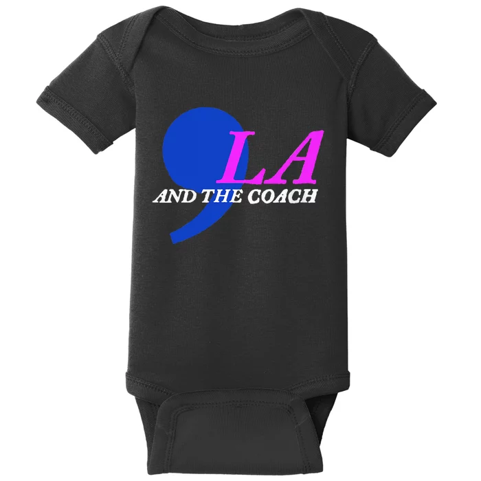 Comma La And The Coach Commala & The Coach Comma La Coach Baby Bodysuit