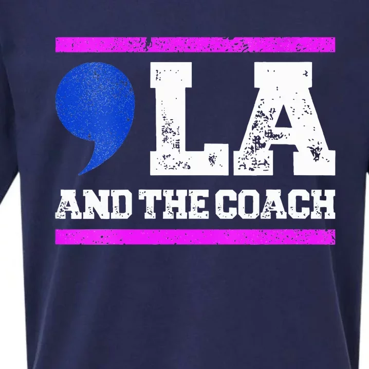 Comma La And The Coach Harris & Tim Walz Sueded Cloud Jersey T-Shirt