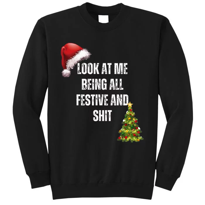 Christmas Look At Me Being All Festive And Shit Sweatshirt